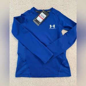 Boys youth size extra small royal blue dri-fit
